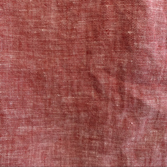 Rachel Zoe Shirt Twee Linen Boxy Short Sleeve Button Up Shirt - Picture 8 of 9